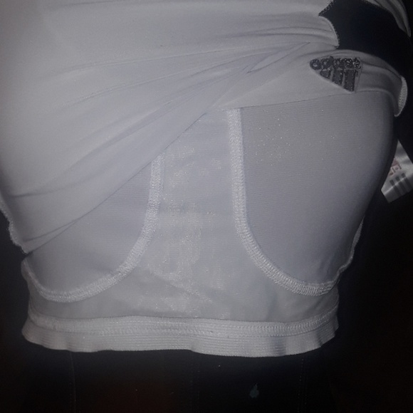 Adidas Sport Tank Top with Support Black & white - Picture 6 of 8